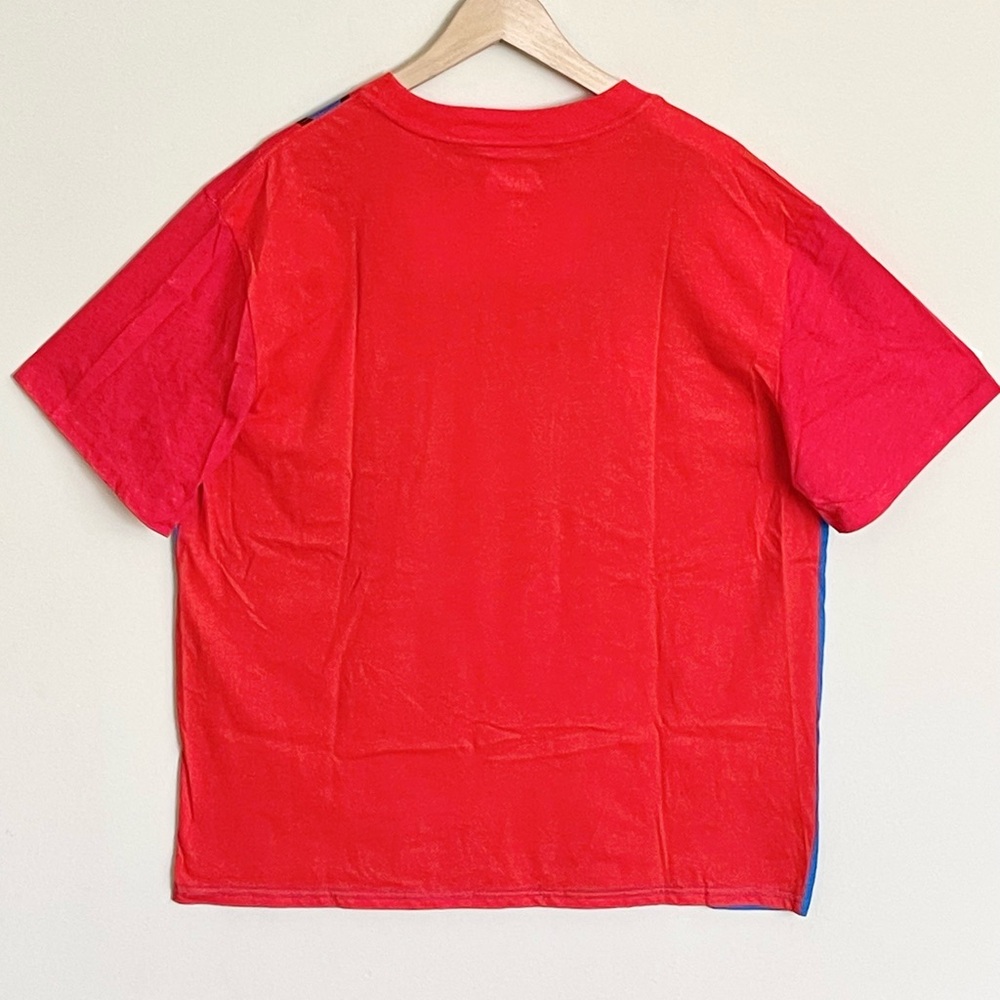 NEW Super Mario Bros Overall Red Blue Costume Graphic T Shirt Adult size 2XL - Picture 8 of 9